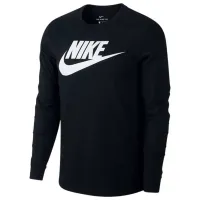 Футболка с длинными рукавами для мужчин Nike Sportswear Icon Futura Спорт / Черный