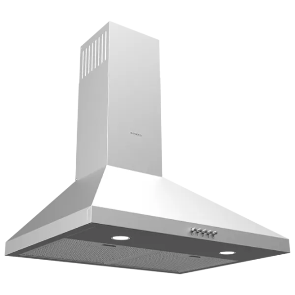 Hotă Zanetti Piramide Șemineu/ White/ Gray photo 1