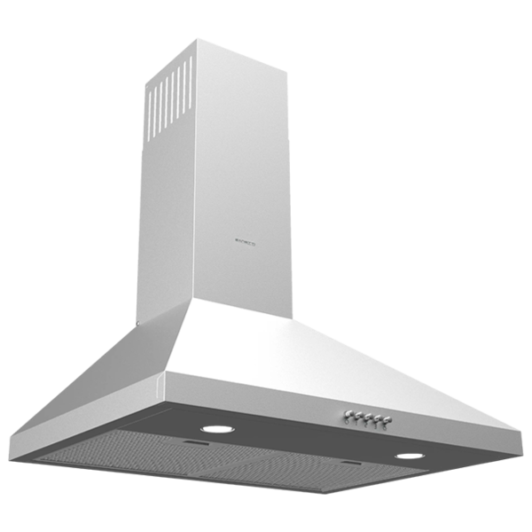Hotă Zanetti Piramide Șemineu/ White/ Gray photo 1