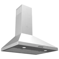 Вытяжка Zanetti Piramide Каминная/ Белый/ Серый