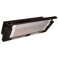 Hotă Zanetti 620 Slider Telescopică/ Black/ Inox