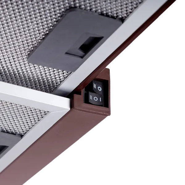 Hotă Zanetti 620 Slider Telescopică/ Brown/ Inox photo 3