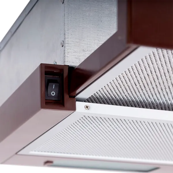 Hotă Zanetti 620 Slider Telescopică/ Brown/ Inox photo 4
