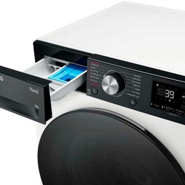 Стиральная машина LG F2WR708S2H 8 кг / 1200 об/мин / Белый photo 4