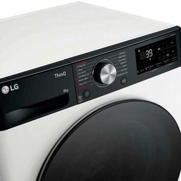 Стиральная машина LG F2WR708S2H 8 кг / 1200 об/мин / Белый photo 5