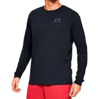 Футболка с длинными рукавами для мужчин Under Armour SPORTSTYLE LEFT CHEST LS Спорт / Черный