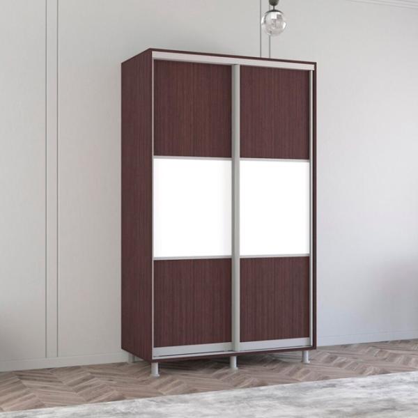 Dulap Mobildor-Lux Aron S K 130 x 60 x 200 / PAL / Wenghe photo 3