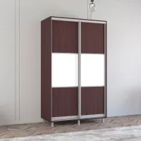 Dulap Mobildor-Lux Aron S K 130 x 60 x 200 / PAL / Wenghe photo 3