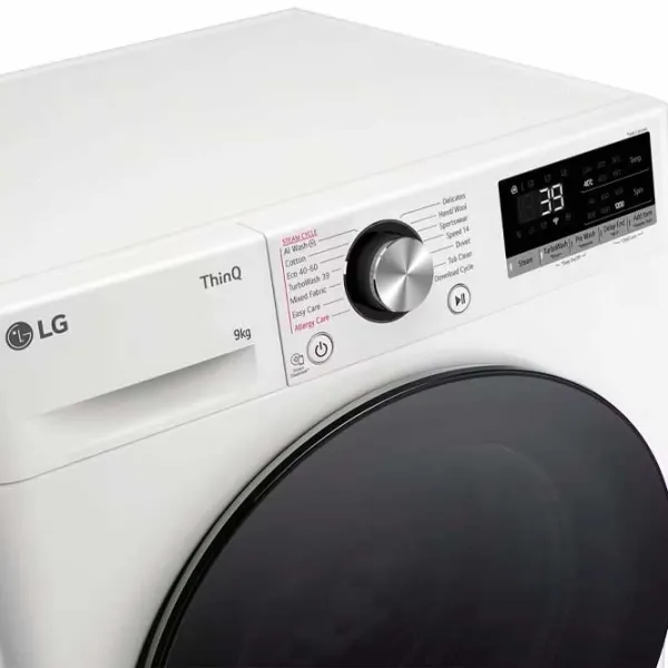 Стиральная машина LG F2WR709S2W 9 кг / 1200 об/мин / Белый photo 2
