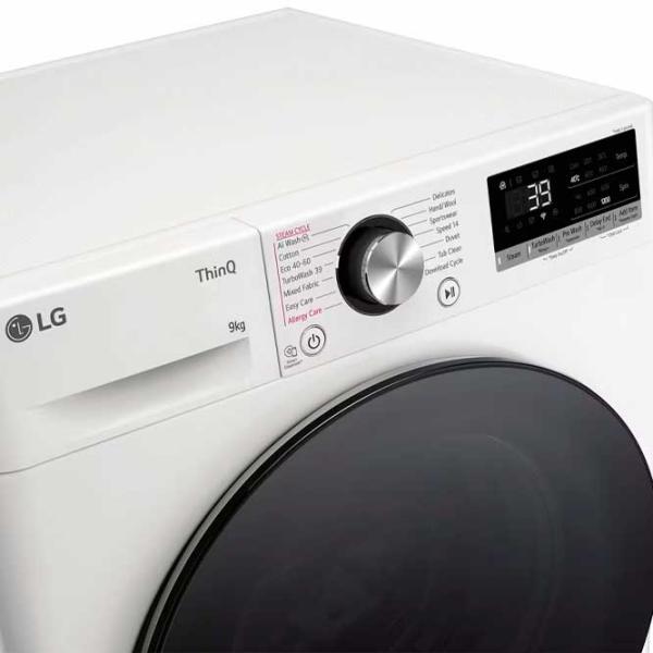 Стиральная машина LG F2WR709S2W 9 кг / 1200 об/мин / Белый photo 2
