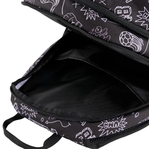 Ghiozdan pentru copii Puma Academy  / White Black /  photo 3 Ghiozdan pentru copii Puma Academy  / White Black /  photo 3