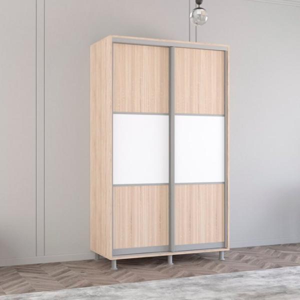 Dulap Mobildor-Lux Aron S K 130 x 60 x 200 / PAL / Sonoma photo 3