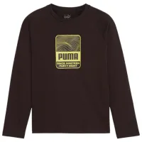 Футболка с длинными рукавами для мужчин Puma Active Sports Longsleeve Tee B Спорт / Черный
