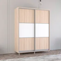 Dulap Mobildor-Lux Aron S K 160 x 60 x 200 / PAL / Sonoma photo 2