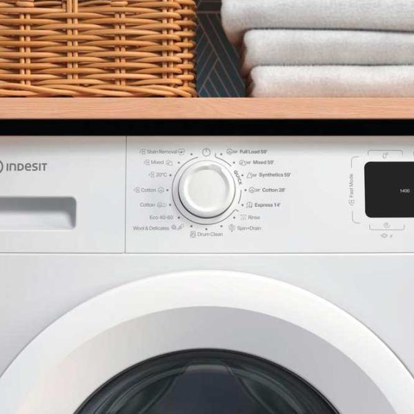 Стиральная машина Indesit IM 864 MY TIME EE 8 кг / 1400 об/мин / Белый photo 5