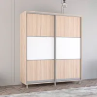 Dulap Mobildor-Lux Aron S K 190 x 60 x 200 / PAL / Sonoma photo 3