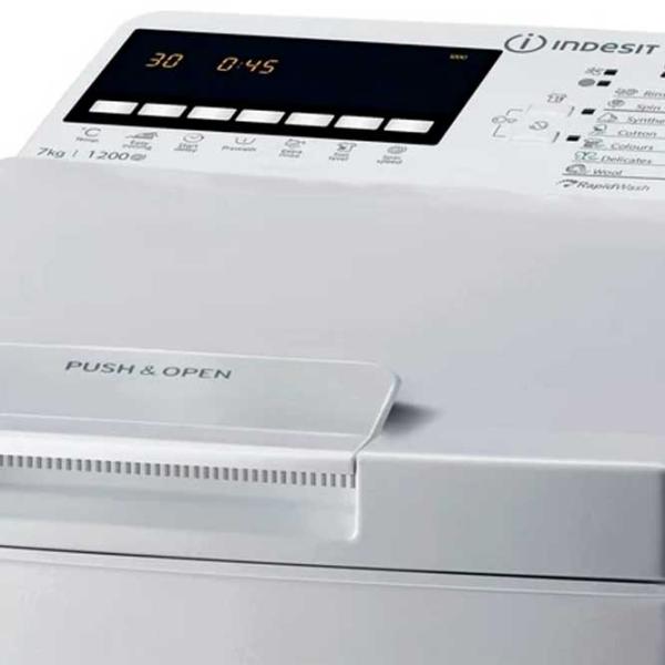 Стиральная машина Indesit BTW B7220P 7 кг / 1200 об/мин / Белый photo 4