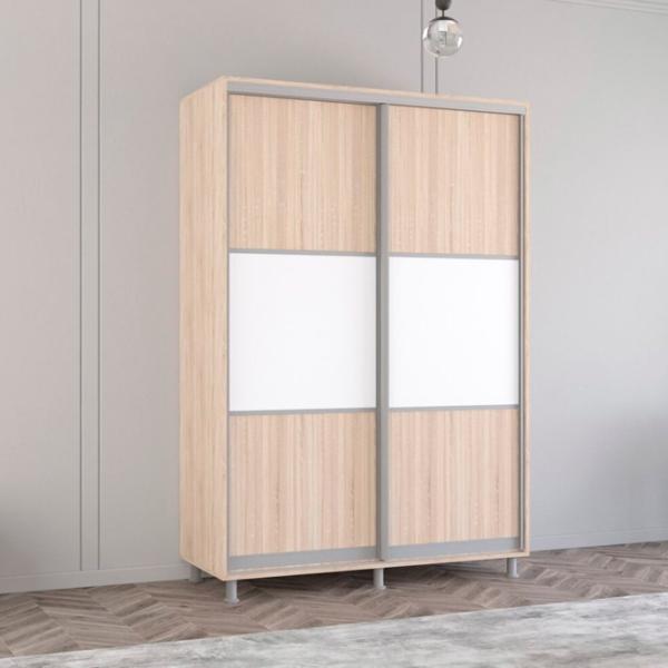 Dulap Mobildor-Lux Aron S K 150 x 60 x 210 / PAL / Sonoma photo 2