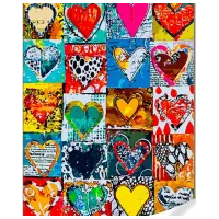 Картина по номерам Strateg Разнообразная любовь GS1591 50 x 40 см / Вертикальная