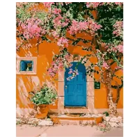Картина по номерам Strateg Крыльцо прованса GS1268 50 x 40 см / Вертикальная