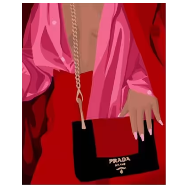 Pictură pe numere Strateg Înaltă modă DY376 50 x 40 cm / Verticală photo 1