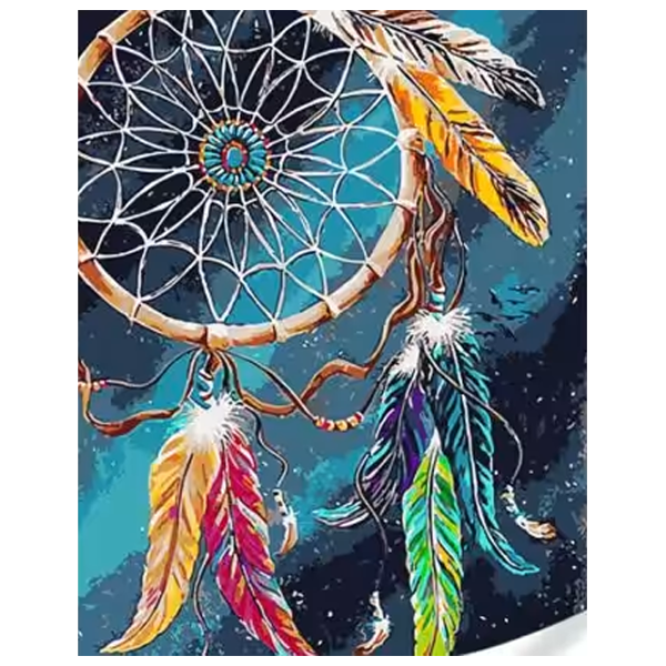 Картина по номерам Strateg Ловец снoв GS1607 50 x 40 см / Вертикальная photo 1