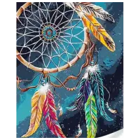 Картина по номерам Strateg Ловец снoв GS1607 50 x 40 см / Вертикальная