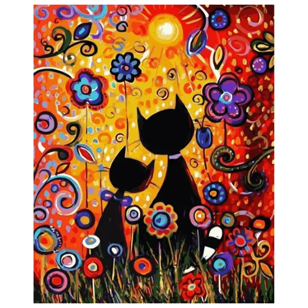 Картина по номерам Strateg Красочные котики VA2293 50 x 40 см / Вертикальная photo 1 Картина по номерам Strateg Красочные котики VA2293 50 x 40 см / Вертикальная photo 1