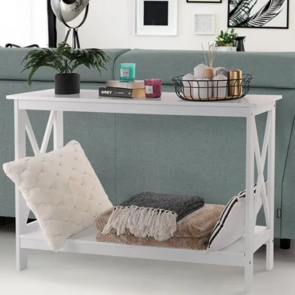Masă consolă Mobhaus Apolos  White / MDF photo 3
