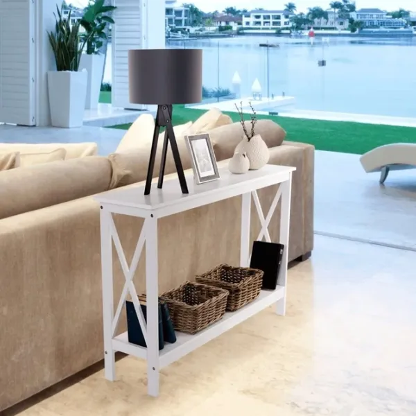 Masă consolă Mobhaus Apolos  White / MDF photo 7