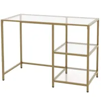 Консольный стол Costway HV10462GD  Золото / Металл