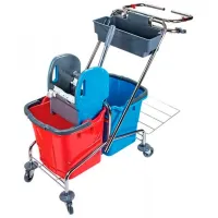 Cărucior pentru curățenie A-VM CK760 25 l / 2