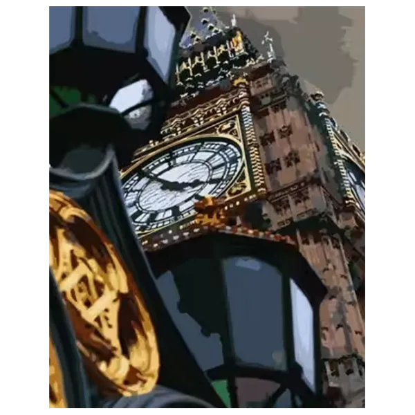 Картина по номерам Strateg Big Ben HH051 50 x 40 см / Вертикальная photo 1 Картина по номерам Strateg Big Ben HH051 50 x 40 см / Вертикальная photo 1