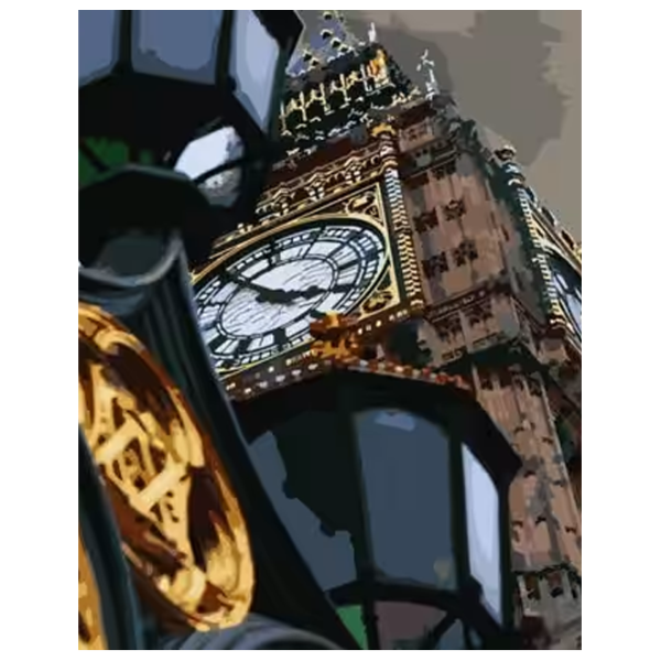 Картина по номерам Strateg Big Ben HH051 50 x 40 см / Вертикальная photo 1 Картина по номерам Strateg Big Ben HH051 50 x 40 см / Вертикальная photo 1