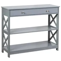 Консольный стол Costway HW66090GR  Grey / МДФ