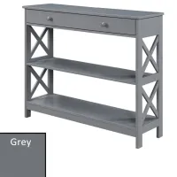 Консольный стол Costway HW66090GR Grey / МДФ photo 5