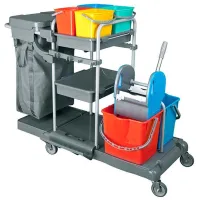 Cărucior pentru curățenie Uctem Plas KA401FB 25 l / 2