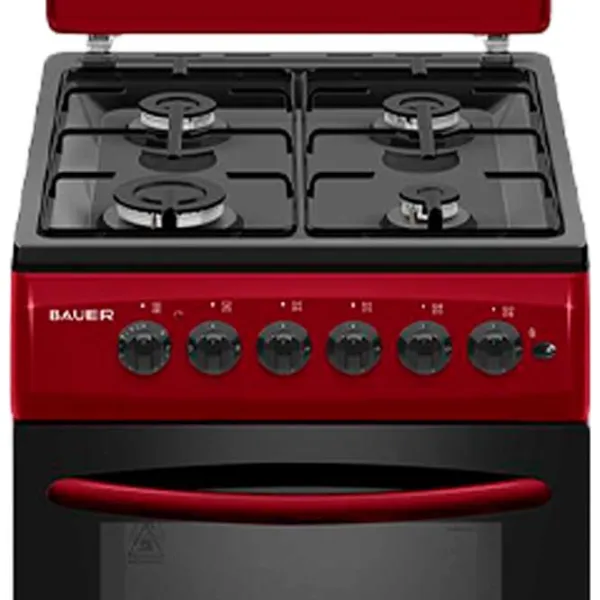 Aragaz Bauer TE 5640 BGI Pe gaz/ Red/  photo 2