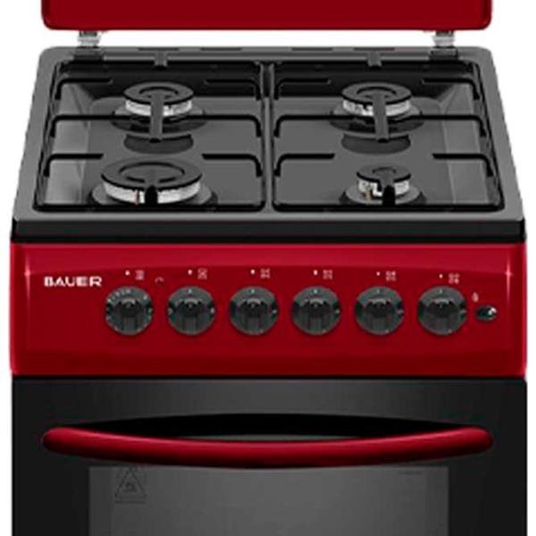 Aragaz Bauer TE 5640 BGI Pe gaz/ Red/  photo 2