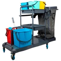 Cărucior pentru curățenie Uctem Plas KA915YK 25 l / 2