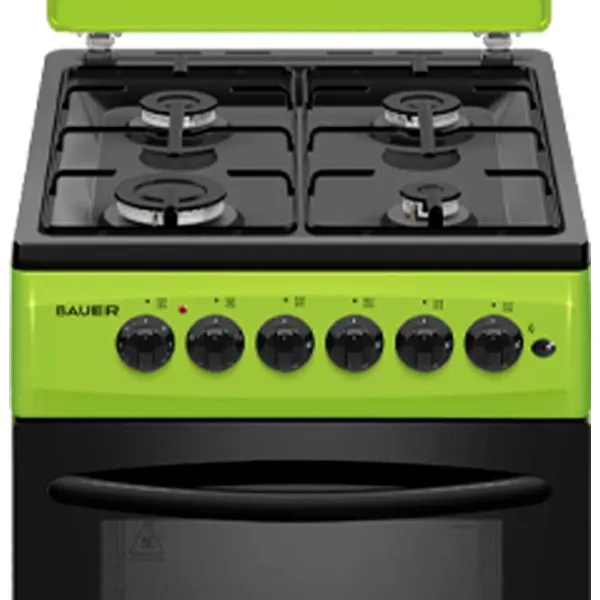 Aragaz Bauer TE 5640 GRI Pe gaz/ Green/  photo 2 Aragaz Bauer TE 5640 GRI Pe gaz/ Green/  photo 2