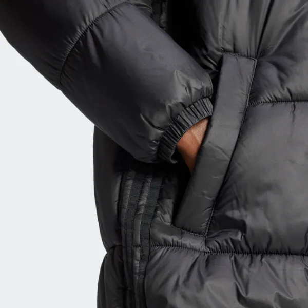 Scurtă pentru femei Adidas Adicolor Long Puffer Toamnă - Iarnă / Black photo 4 Scurtă pentru femei Adidas Adicolor Long Puffer Toamnă - Iarnă / Black photo 4