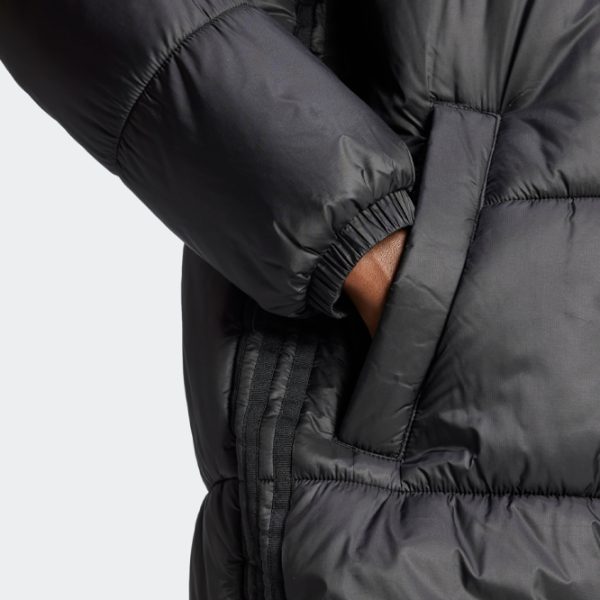 Scurtă pentru femei Adidas Adicolor Long Puffer Toamnă - Iarnă / Black photo 4 Scurtă pentru femei Adidas Adicolor Long Puffer Toamnă - Iarnă / Black photo 4