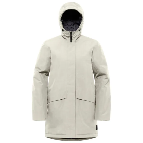 Scurtă pentru femei Jack Wolfskin Tempelhof Coat W Toamnă - Iarnă / Beige photo 2