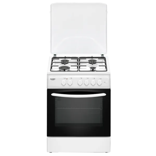 Aragaz Bauer TE 6640 WIF Pe gaz/ White/  photo 1