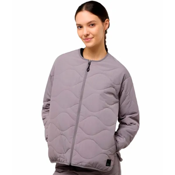 Scurtă pentru femei Jack Wolfskin Wandersome Insulated Primăvară - vară / Taupe photo 3