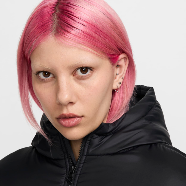 Scurtă pentru femei Nike W Nsw Classic Puffer Therma-FIT Loose Toamnă - Iarnă / Black photo 4