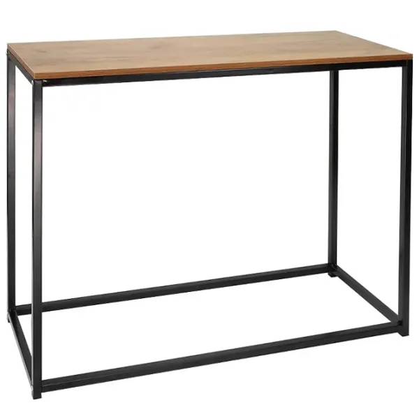 Masă consolă Tempo Kondela Kalisto  Natural Oak / Metal photo 1