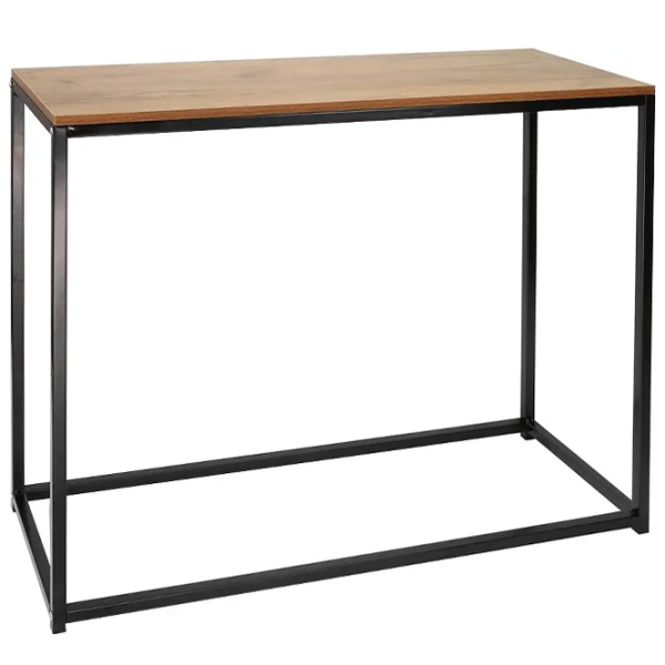 Masă consolă Tempo Kondela Kalisto  Natural Oak / Metal photo 1