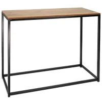 Консольный стол Tempo Kondela Kalisto  Natural Oak / Металл